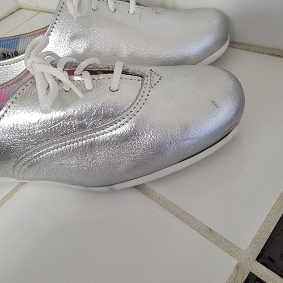Cute Easy Times Silver Shoes - Picture 7 of 13